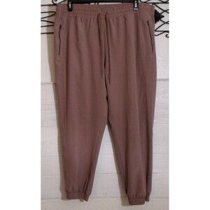 Mta Sport Women's Pants Size 2X Mauve Elastic Waist